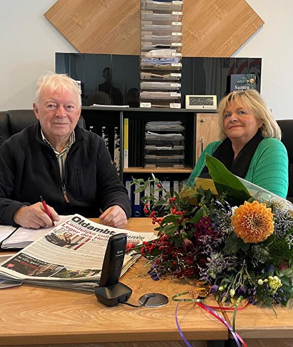 Dick Roelofs Media Noord 21 jaar trouwe klant bij Santibri-Axender